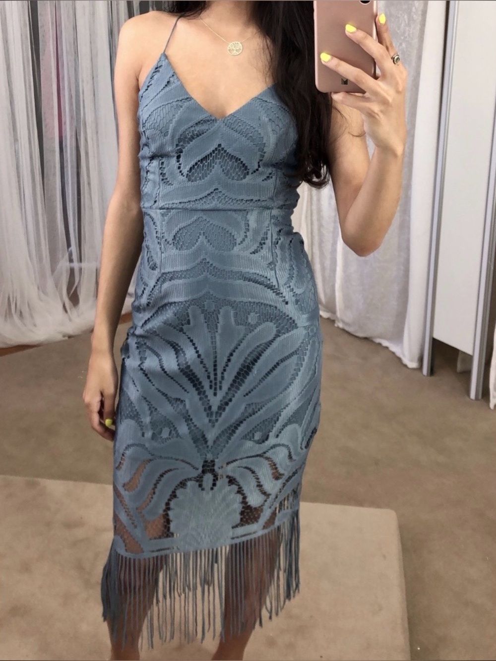 two sisters the label khaleesi Dress Blue Size 4